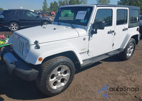 2013 Jeep Wrangler Unlimited Sahara z USA, uszkodzony, nr VIN 1C4BJWEG8DL514925